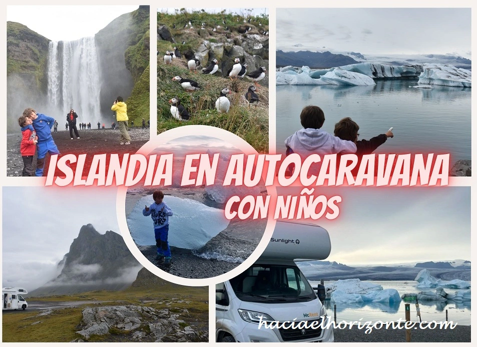 el paraiso de islandia en autocaravana con niños, ring road furgoneta o camper en familia